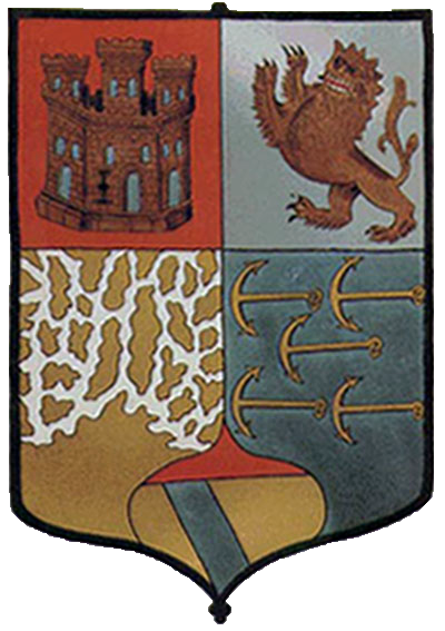 Lo stemma nobiliare di Cristoforo Colombo