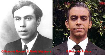 Ettore Majorana negli anni '30 e nel 1996