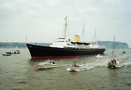 Lo yacht Britannia