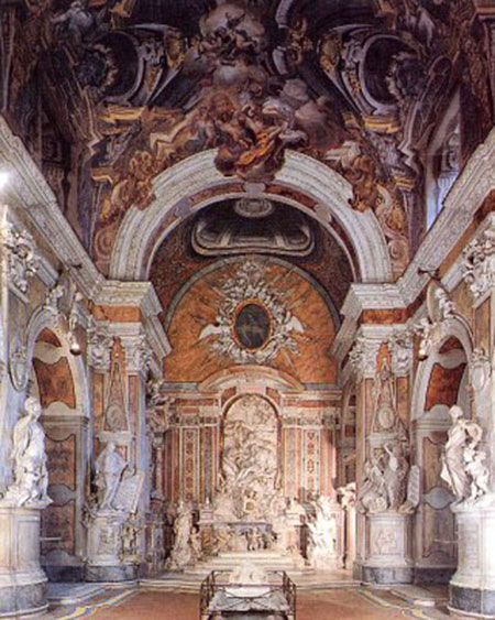 The San Severo chapel in Naples (Italy)