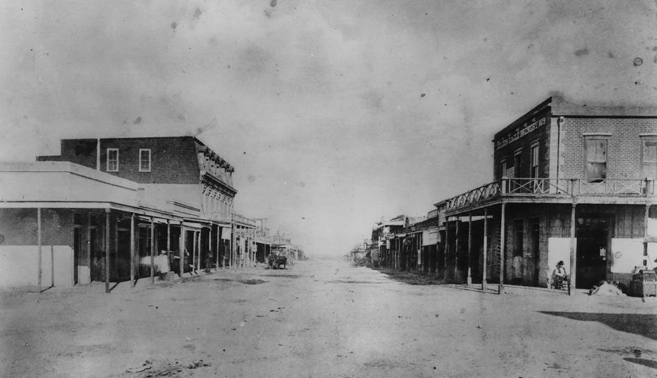 Tombstone in 1881