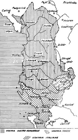 L'Albania nel 1914