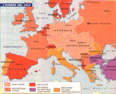 L'Europa nel 2914
