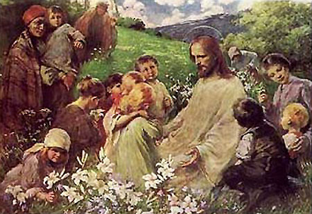 Un dipinto sulla predicazione di Gesù