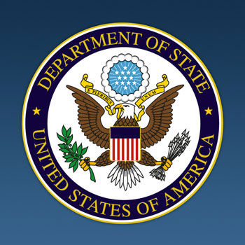 Il logo del Dipartimento di Stato degli USA