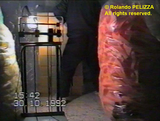 Pelizza while putting one of the gold cubes on the stack