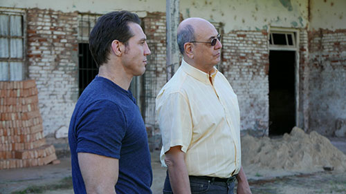 Tim Kennedy (a sinistra) con Juan Alberto a Charata