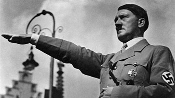 Adolf Hitler quando era al culmine del potere