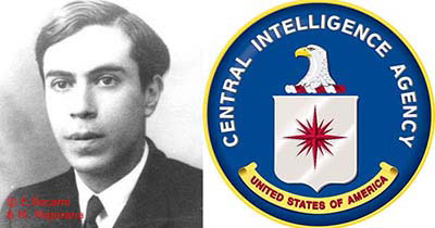 Ettore Majorana e il logo della CIA