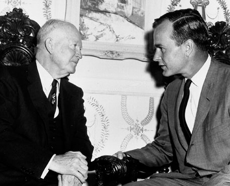 George Herbert Walker col presidente Eisenhower