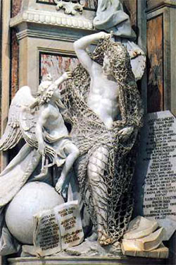 La statua del disinganno del Queirolo