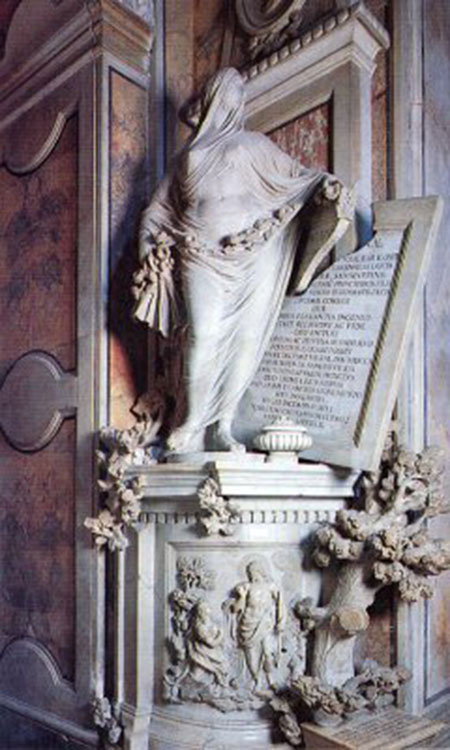 La statua della pudicizia
