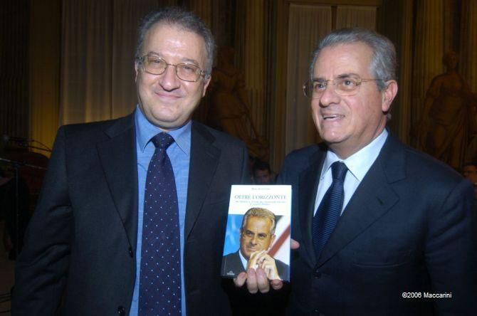 Rino Di Stefano con l'On. Claudio Scajola