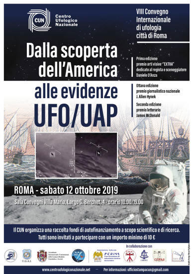 Manifesto dell'VIII convegno internazionale CUN che si svolge sabato 12 ottobre 2019 a Roma