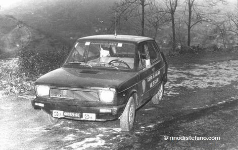 La Fiat 127 sulla quale viaggiava Zanfretta
